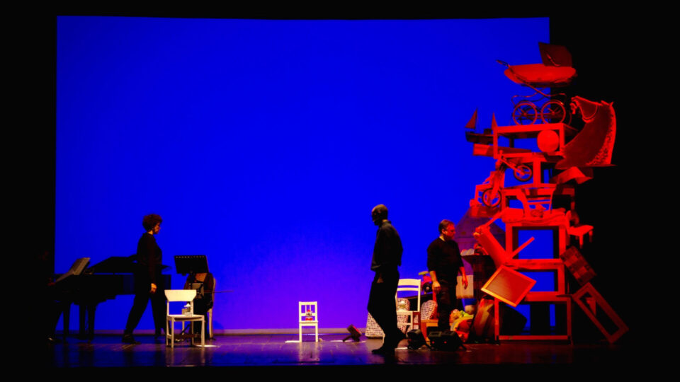 Fotografia di una scena dello spettacolo