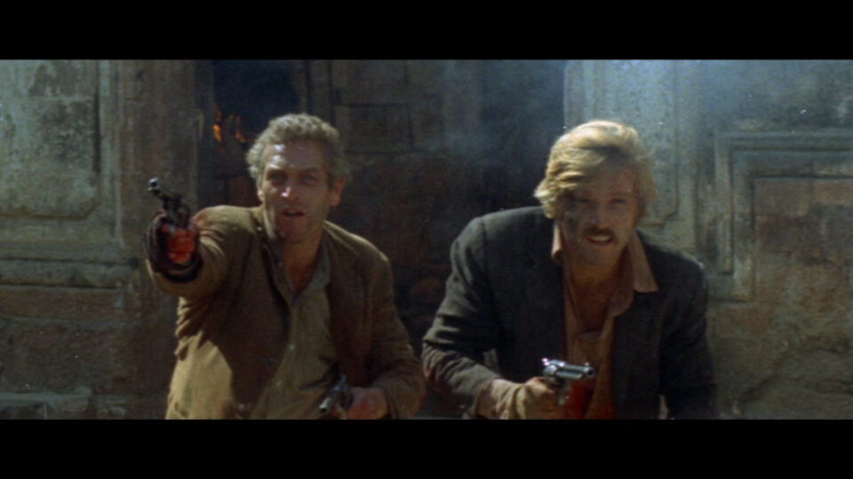 Fotogramma finale del film "Butch Cassidy and the Sundance Kid", 1969