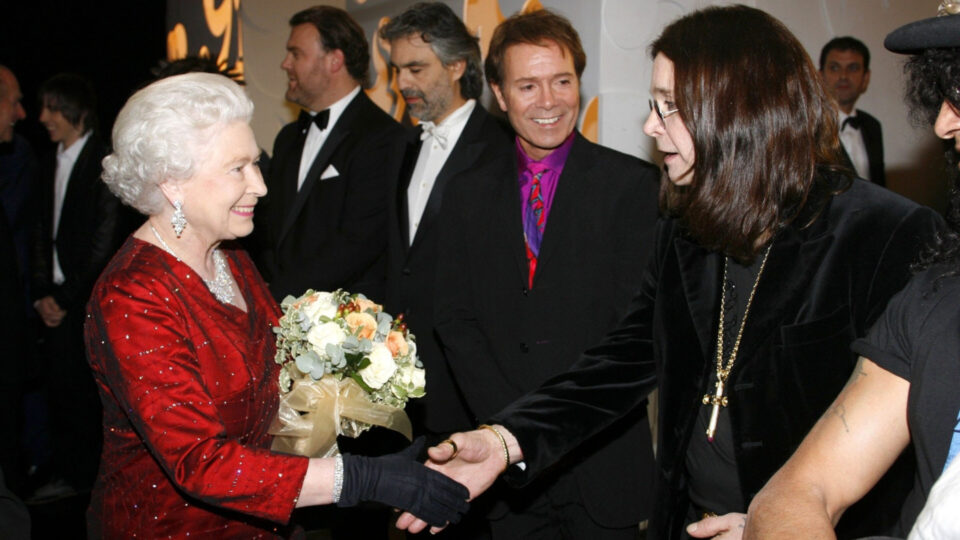 Ozzy Osbourne incontra la Regina Elisabetta II