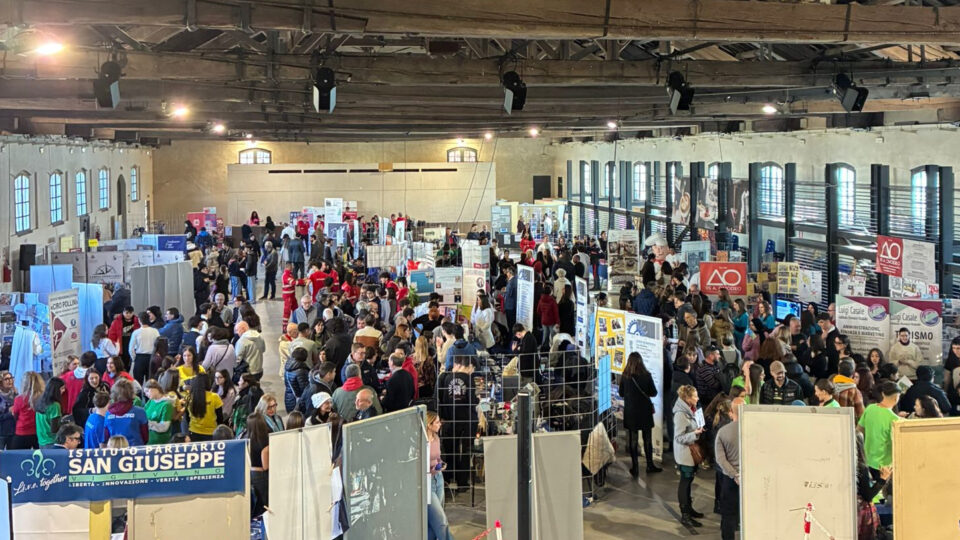 Vista d'insieme del salone